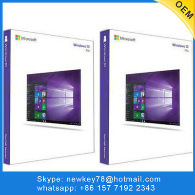 System Builder Windows 10 Pro OEM Key 64 Bits 3.0 USB Flash Drive Software